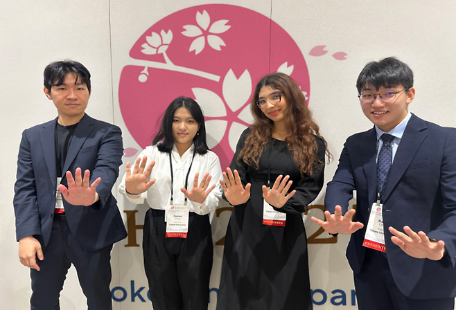 태재대 재학생으로 구성된 학생팀은 CHI 학생디자인 경쟁 부문에서 최종 우승을 차지했다. (사진=태재대)