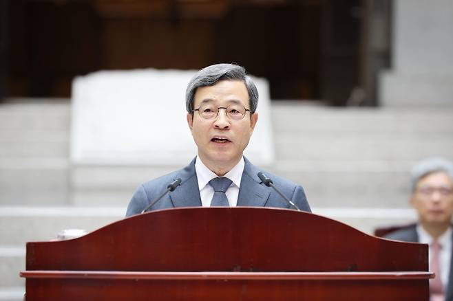 이동원 전 대법관 /사진=대법원