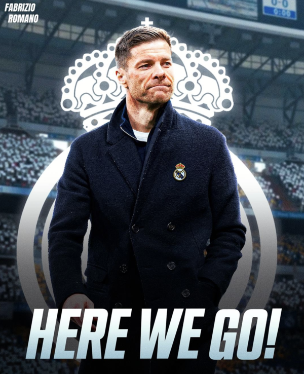 사비 알론소 감독. 파브리지오 로마노 X 캡처&nbsp;