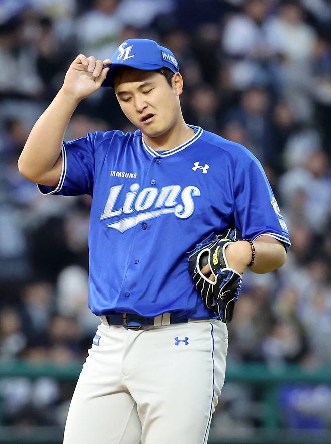 삼성 최원태. 김민규 기자 mgkim1@edaily.co.kr&nbsp;