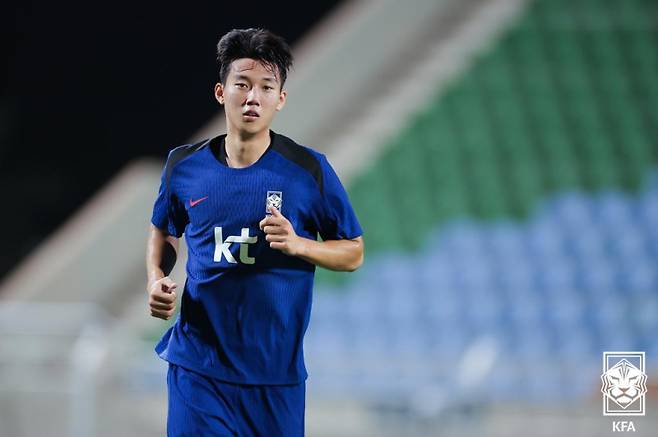 축구 국가대표 수비수 이한범. 사진=대한축구협회