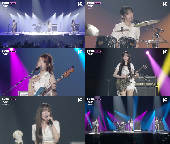 ‘KCON JAPAN 2025’ 방송화면