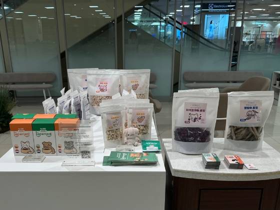 페네핏이 현대백화점 미아점에 개설한 팝업스토어 일부/사진제공=페네핏