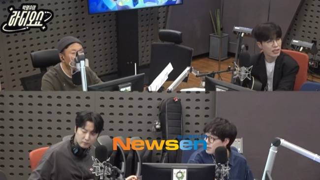 왼쪽 아래부터 시계 방향으로 서면호, 박명수, 고영배, 이태욱/KBS 쿨FM ‘박명수의 라디오쇼’