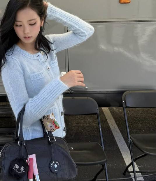 지수 소셜 계정 캡처