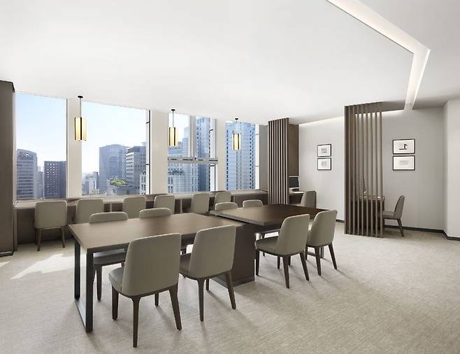 코트야드 메리어트 서울 남대문 '비즈니스 센터' *재판매 및 DB 금지