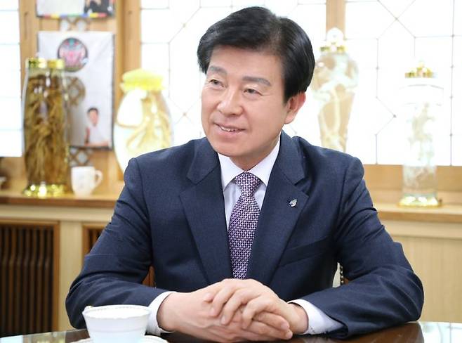 [금산=뉴시스] 박범인 충남 금산군수. *재판매 및 DB 금지
