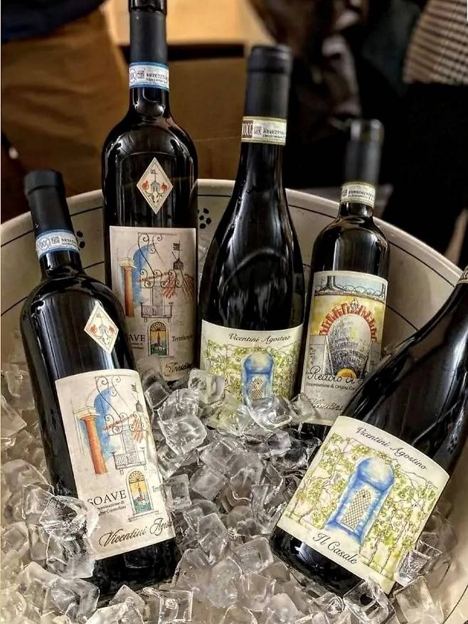 비첸티니 아고스티노 소아베(왼쪽). 인스타그램