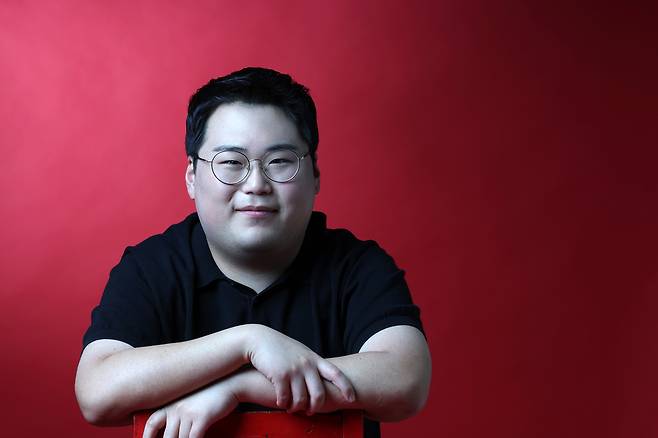 ENA 드라마 ‘신병 3’에 출연한 배우 김요한이 지난 7일 ‘스포츠경향’과 인터뷰에 앞서 포즈를 취하고 있다. 사진 정지윤 선임기자