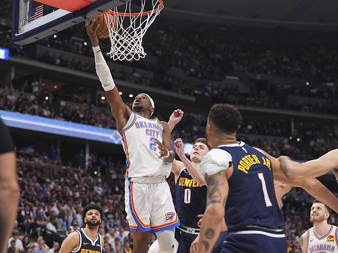 샤이 길저스-알렉산더.    덴버 | AP연합뉴스