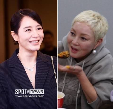 ▲ 김혜수, 홍진희. ⓒ곽혜미 기자, '같이 삽시다' 캡처