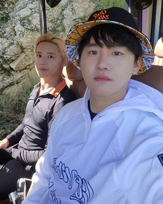 왼쪽부터 김준수, 김무영 쌍둥이 형제 /사진=김무영 인스타그램