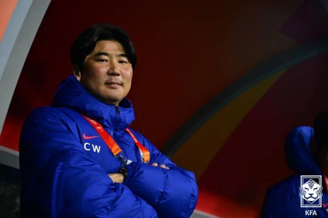 이창원 한국 U-20 남자 축구대표팀 감독. /사진=대한축구협회 제공