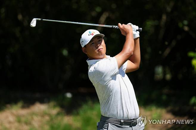 김시우(3라운드 경기 모습) [게티이미지/AFP=연합뉴스]