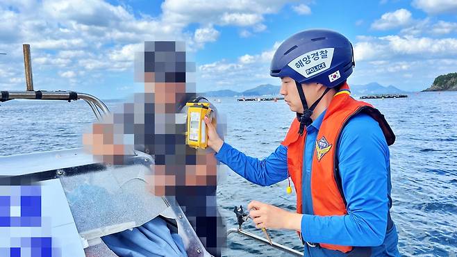 통영해경 음주 단속 [통영해경 제공. 재판매 및 DB 금지]