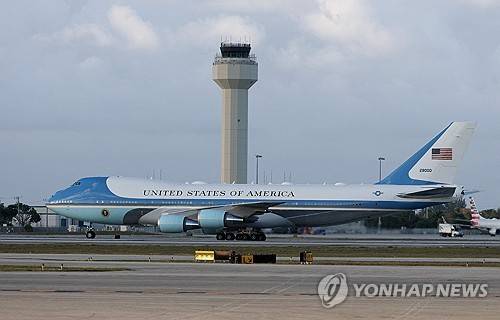 미국 대통령 전용기 [AFP 연합뉴스 자료사진. 재판매 및 DB 금지]