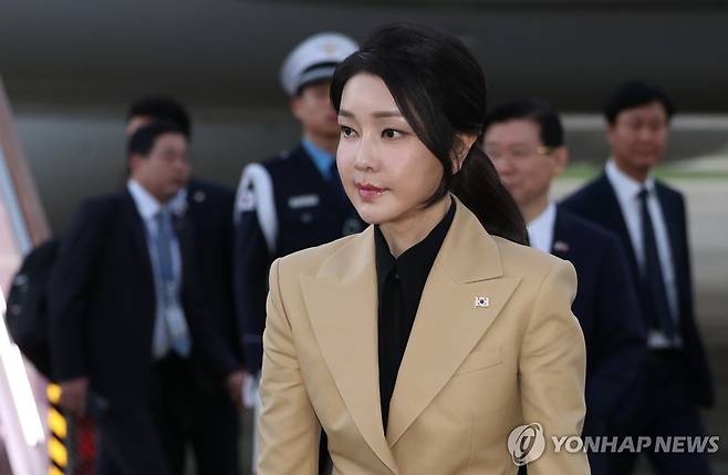 김건희 여사 [촬영 진성철] 2024.9.22