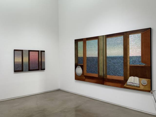 김덕용의 '宇宙를 품다: Embrace the Universe' 전시장 풍경. 김은영 기자