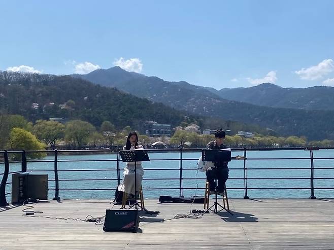 '해언' 공연 모습. <대구문화예술진흥원 제공>