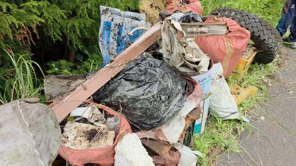 11일 ㈔곶자왈사람들이 시민들과 함께 수거한 폐기물