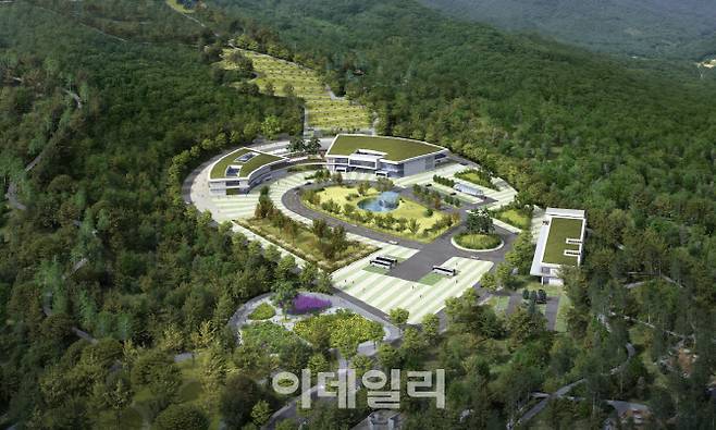 백석읍 방성1리 일대 조성을 계획중인 공동형 종합장사시설. (조감도=양주시)