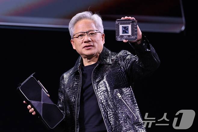 젠슨 황 엔비디아 최고경영자(CEO). 2025.1.7/뉴스1 ⓒ News1 신웅수 기자