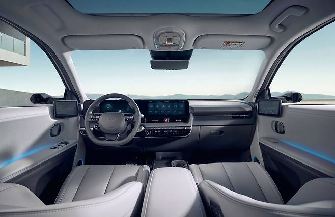 현대자동차 준중형 전기 스포츠유틸리티차(SUV) '2025 아이오닉 5' 내장<자료사진>(현대차 제공). 2025.05.13.