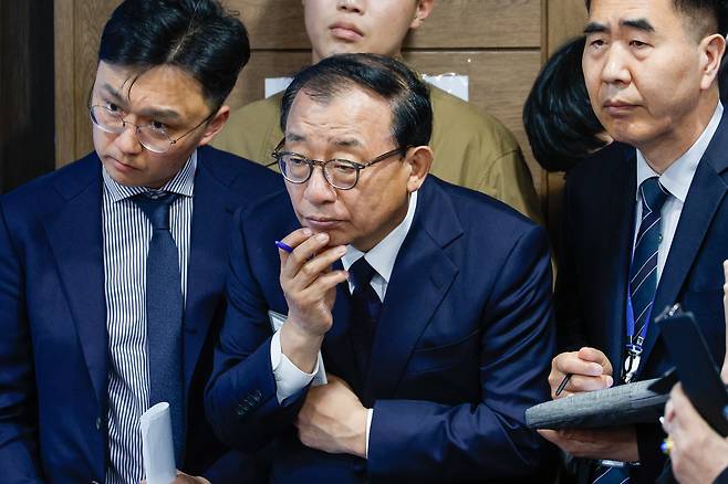 이정현(가운데) 전 새누리당 대표/뉴스1