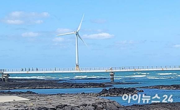 해상풍력 [사진=배정화 기자]
