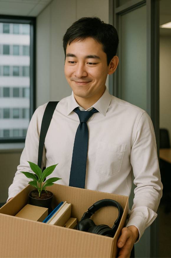 국내 기업 10곳 중 6곳은 신입사원이 1∼3년 내 퇴사하는 '조기 퇴사'를 겪는다는 설문조사 결과가 나왔다. 본 기사와 무관한 이미지. [사진=챗GPT]