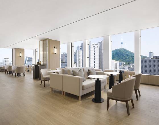 The newly-opened 22 Namdaemun Bakery at the Courtyard Seoul Namdaemun hotel in Jung District, central Seoul. [COURTYARD SEOUL NAMDAEMUN]