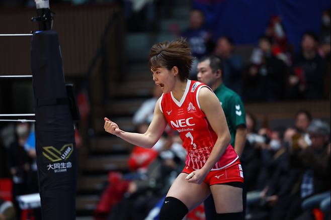 시마무라 하루요. 페퍼스 배구단 제공