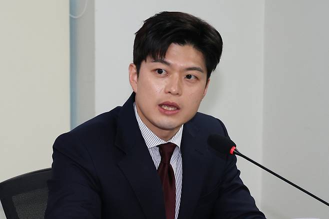 국민의힘 비상대책위원장에 내정된 김용태 의원  2025.5.13 [사진 = 뉴스1]