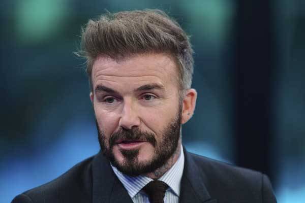 왕년의 축구스타 베컴은 현재 인터 마이애미의 구단주 그룹에 합류해 있다. 사진= AP= 연합뉴스 제공