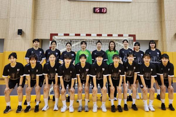 사진 여자 핸드볼 국가대표 선수들, 사진 제공=대한핸드볼협회