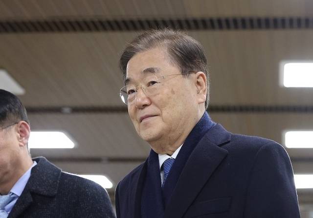 정의용 전 국가안보실장. 연합뉴스 자료사진