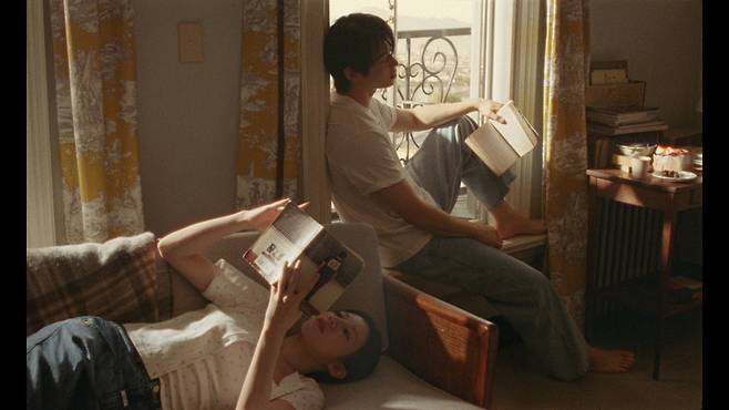 고윤정과 차은우 [마리떼 프랑소와 저버 캠페인 영상 캡쳐]