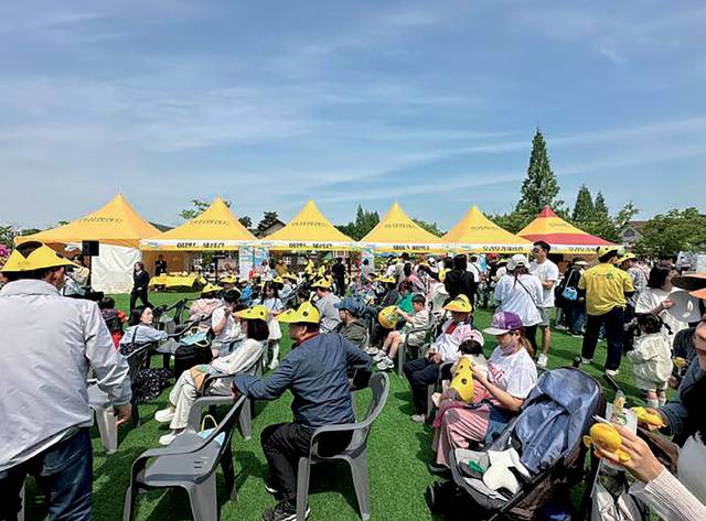 지난해 경기 안성팜랜드에서 개최된 ‘제22회 오리데이’ 행사 모습.