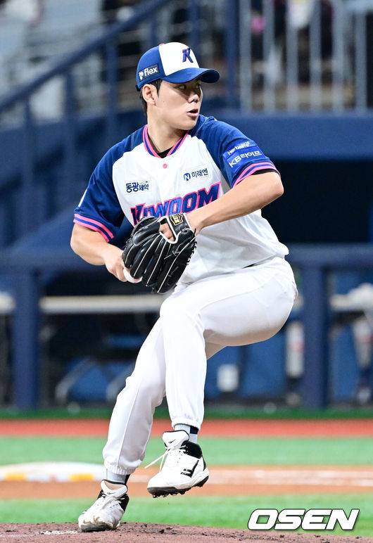 키움 히어로즈 김윤하. /OSEN DB