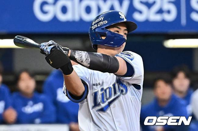 [OSEN=대구, 이석우 기자] 삼성 라이온즈 구자욱 126 2025.04.25 / foto0307@osen.co.kr