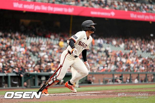 [사진] 샌프란시스코 이정후. ⓒGettyimages(무단전재 및 재배포 금지)