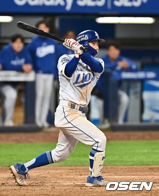 [OSEN=대구, 이석우 기자] 삼성 라이온즈 김지찬 115 2025.04.25 / foto0307@osen.co.kr