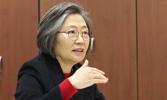 이수정 국민의힘 경기 수원정 당협위원장. 연합뉴스