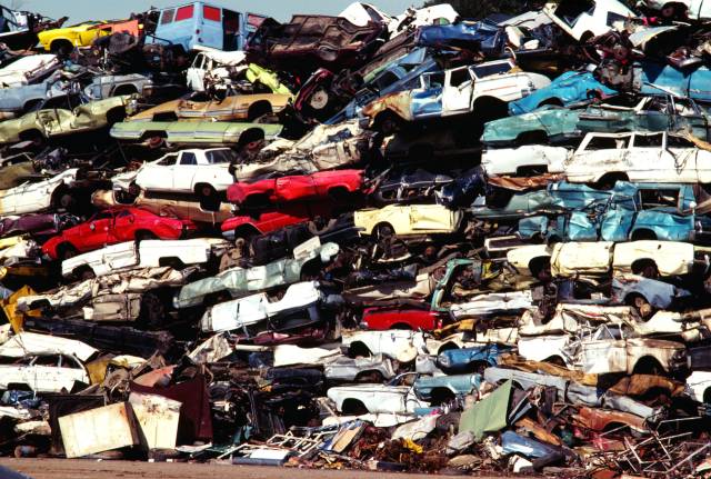 폐차장 모습. 기사 내용과는 직접 관련 없음. 사진 = 이미지투데이