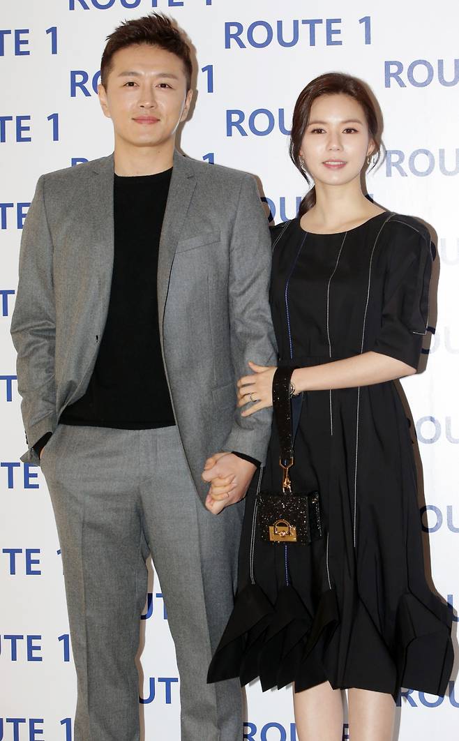 진태현(왼쪽)과 박시은 /사진=스타뉴스