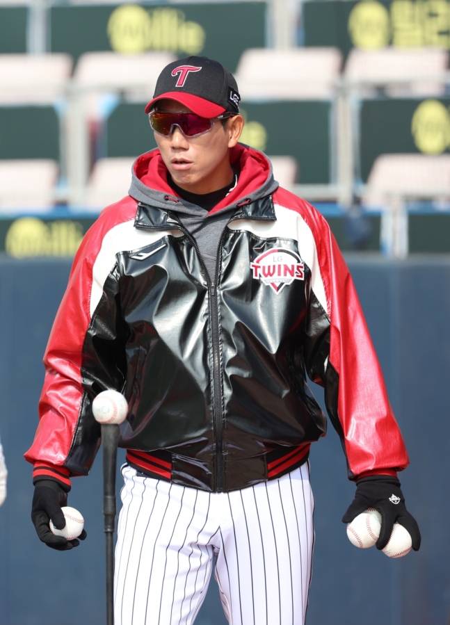 모창민 LG 1군 타격코치. /사진=LG 트윈스 제공