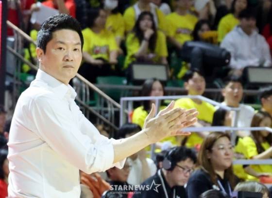 전희철 서울 SK 감독. /사진=강영조 선임기자