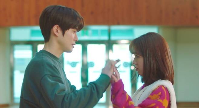 왼쪽부터 정재현, 박혜수 /사진=KBS Joy '디어엠'