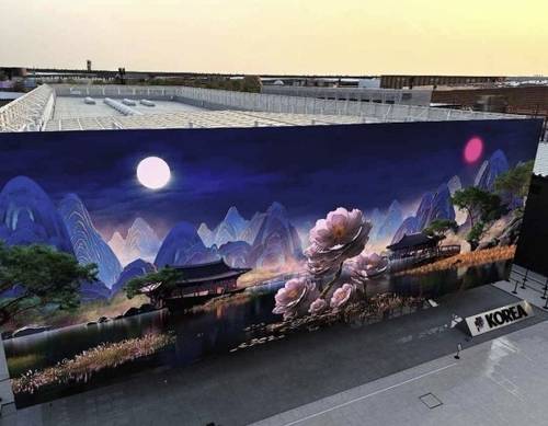 2025 오사카·간사이 엑스포 한국관 내 국가유산 미디어아트 [국가유산청 제공. 재판매 및 DB 금지]