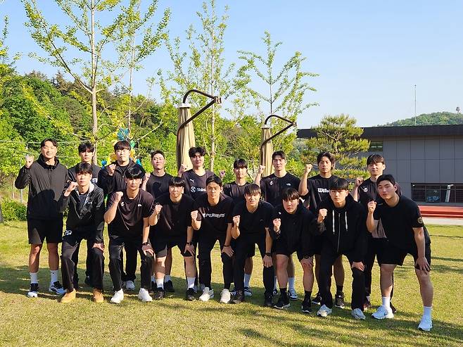 남자 핸드볼 국가대표 선수단. [대한핸드볼협회 제공. 재판매 및 DB 금지]